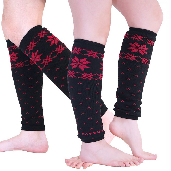 국산 1+1 SNOWFLAKE 겨울 발토시 방한 다리토시 레그워머