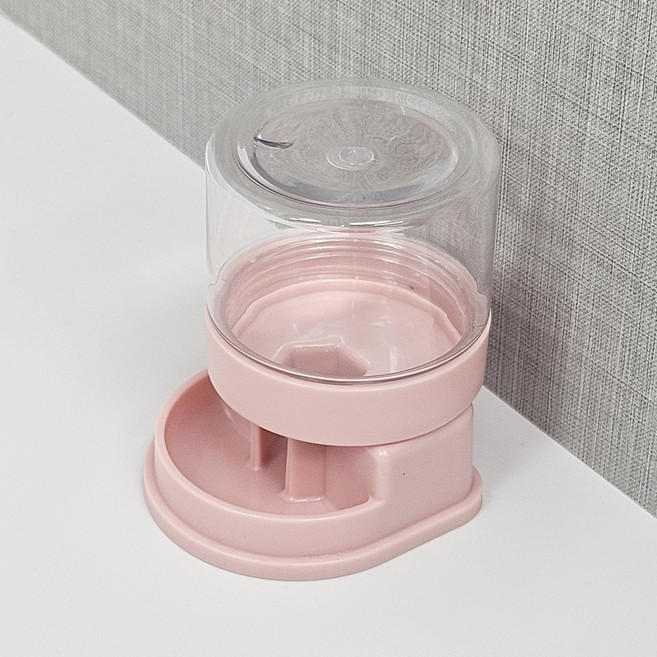 크레스티드 게코 자동 급수기, 1개, 핑크