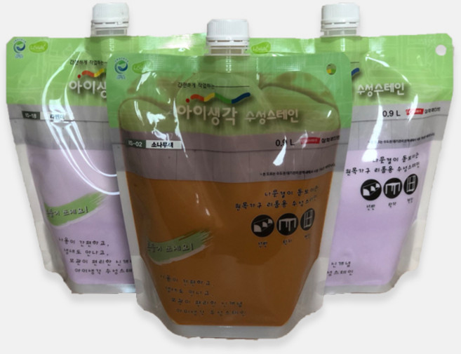 아이생각 수성스테인 IS07, 코코넛, 900ml, 1개