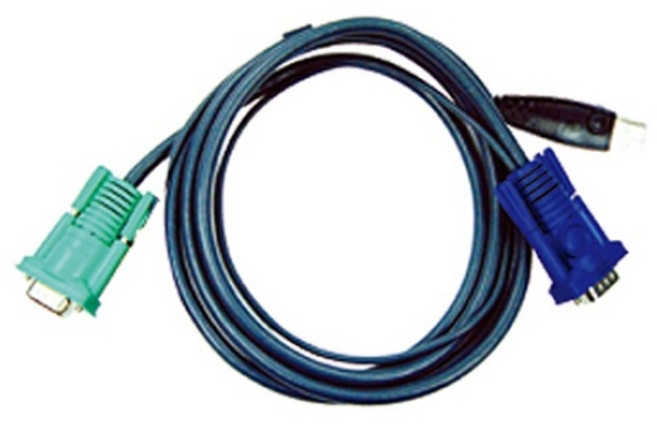 (ATEN) 에이텐 KVM케이블 (USB) 3M (2L-5203U), 1개