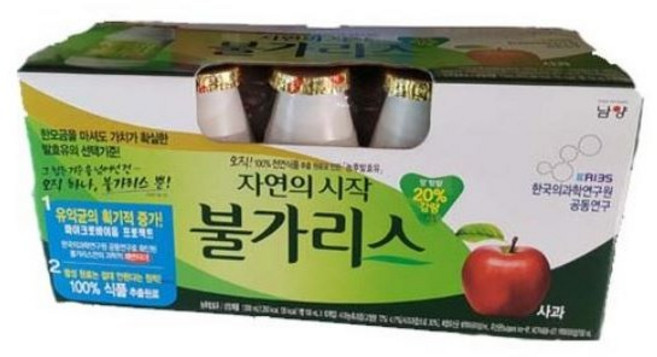 남양 불가리스 사과맛 10개입 (아이스박스), 1.5L, 1개