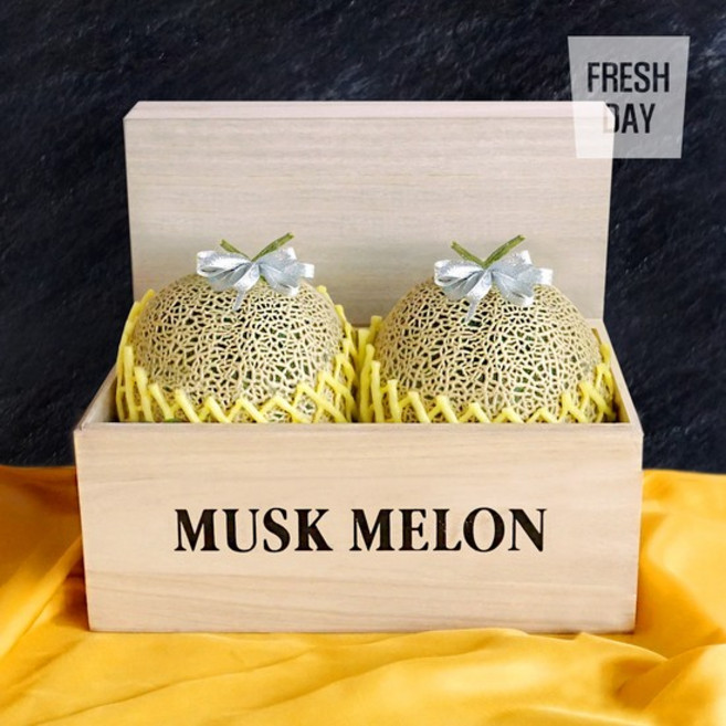 국내산 머스크메론 선물세트 명품1호 3kg/2입