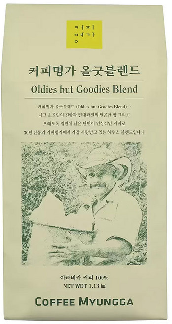 커피명가 올굿블렌드 원두커피, 단품, 1.13kg, 1개