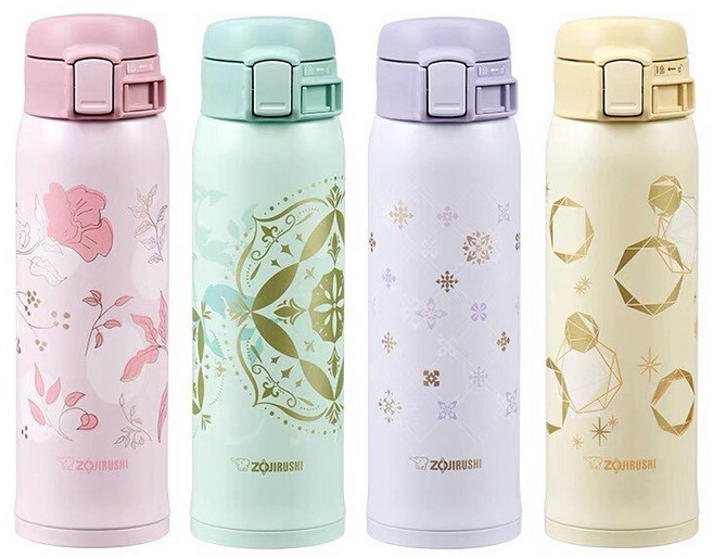 象印 ZOJIRUSHI 超輕量 OneTouch 不鏽鋼保溫杯 保溫瓶 0.48L 480ML SM-SG48E, 奶油綠, 1個