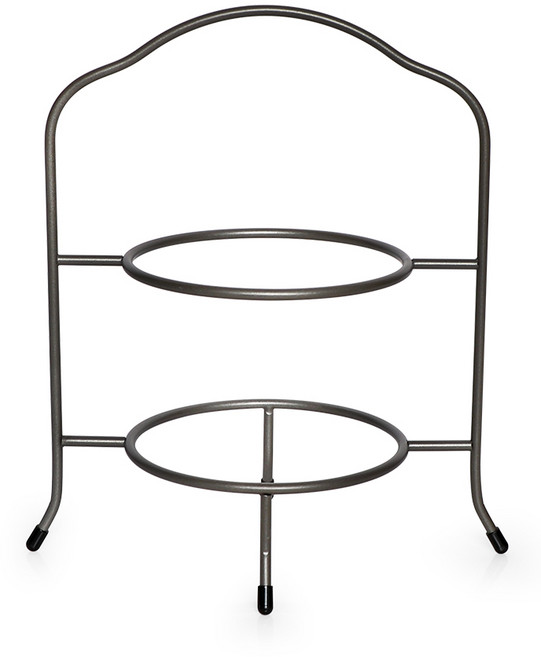 플레이트 홈파티 2단 접시 트레이 / 기념일 디저트 케이크, 코코아, 1개