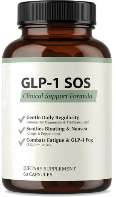 GLP-1 SOS™ - Digestive Support for Ozempic Wegovy Mounjaro & Zepbound Users - Constipation Relie
