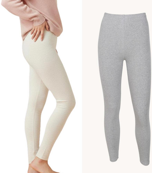 라이크라라 국산 도톰한 면 9부 레깅스 가을 겨울