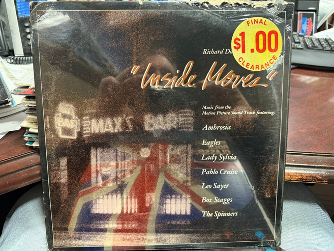 (수입 LP) INSIDE MOVES MOTION PICTURE SOUNDTRACK LP 1980 FULL MOON FMH3506 SEALED, (수입 LP) INSIDE MOVES MOTION PI