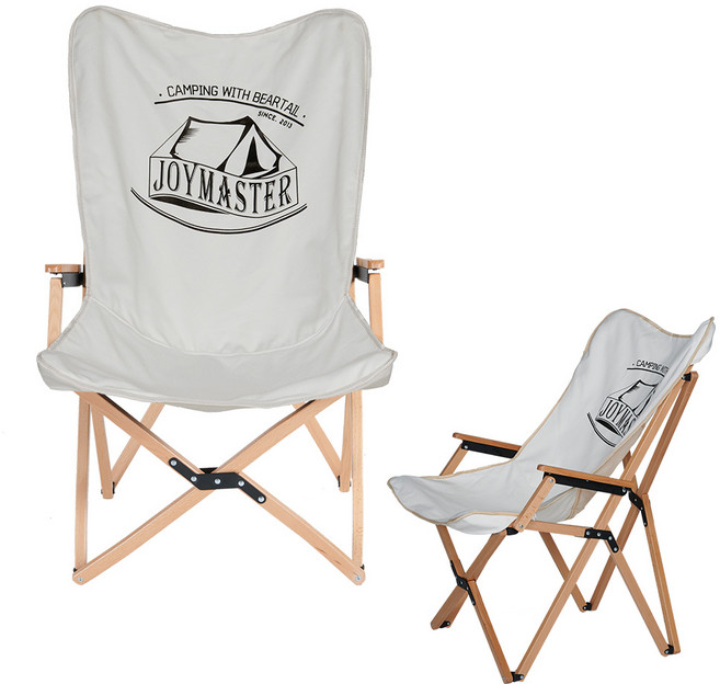 연필트리 접이식 캠핑의자 캠핑체어, 시그니처 체어 L(아이보리), 1개