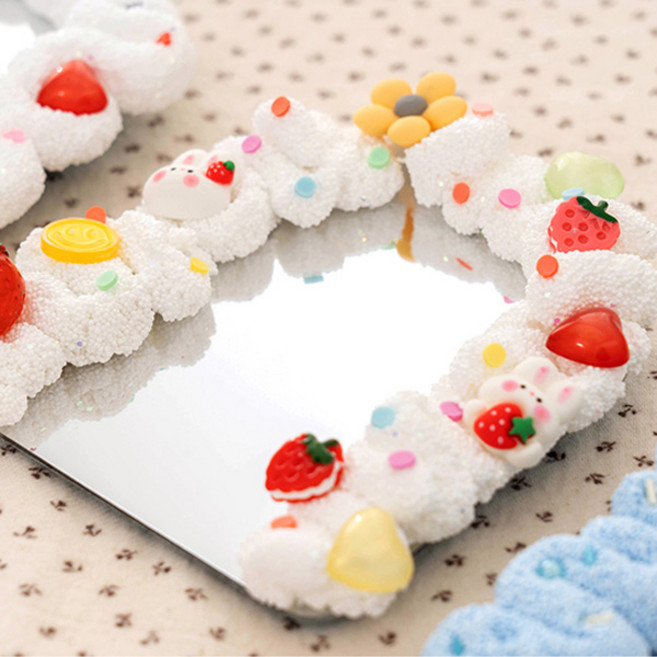 아이베이비아트 클레이 폼미러 데코덴거울꾸미기 10개, 1세트