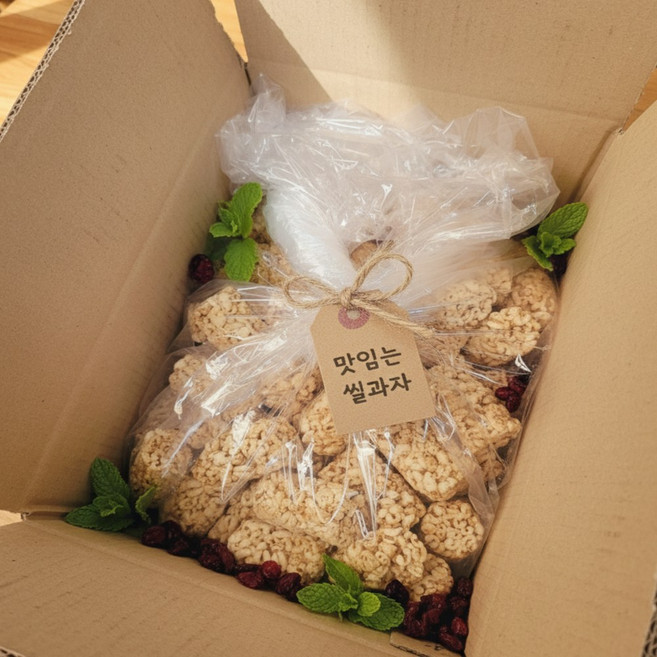 밀보리가락(보리강정)뻥과자 /노치원 인기간식, 700g, 1개