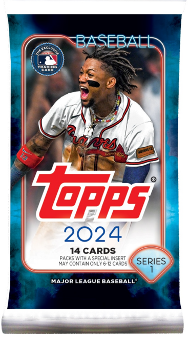 탑스 MLB 2024 Topps Baseball Series 1 시리즈 트레이딩 카드 야구 점보팩