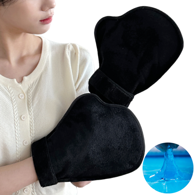 페어벨류 손가락 손 냉찜질 온찜질 장갑 세트, 1세트