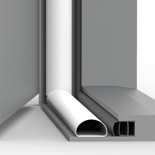 [창틈이] 현관문 틈새 완벽차단 바람막이 문풍지, 1세트