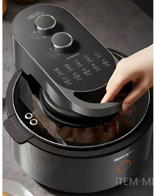 삼겹살회전냄비 롤링팬 삼겹살 전자동 회전팬 회전 조리 삼겹살구이 돌아가는 냄비 뚜껑, 1. 스페이스 그레이