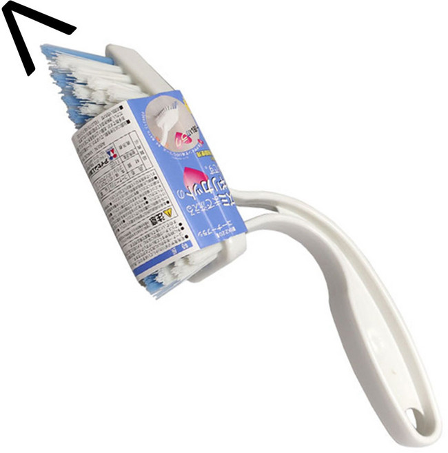 일본 아이센 삼각 타일솔 화장실 모서리 구석 바닥솔 다용도 미니 청소솔, 1개