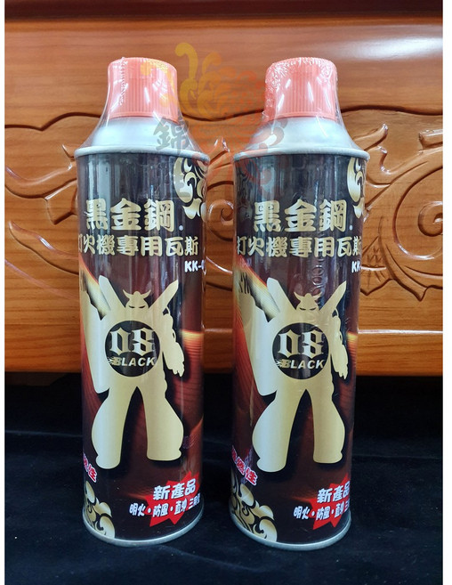 錦桂 黑金剛 打火機專用瓦斯, 大罐 300g / 單罐, 1個, N/A