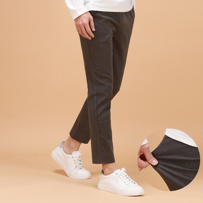 후앙스 남성용 데일리 스판 밴드슬랙스 바지 GZCP-4914