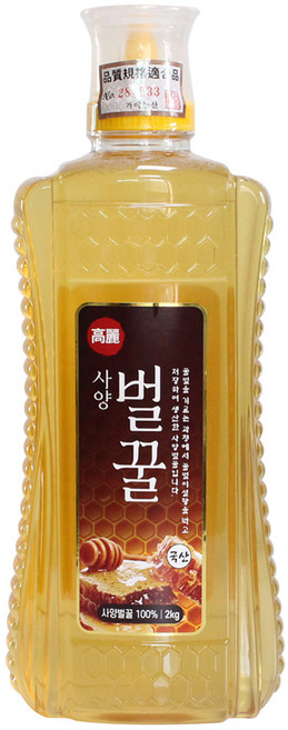 고려 사양벌꿀 (국내산), 2kg, 1개