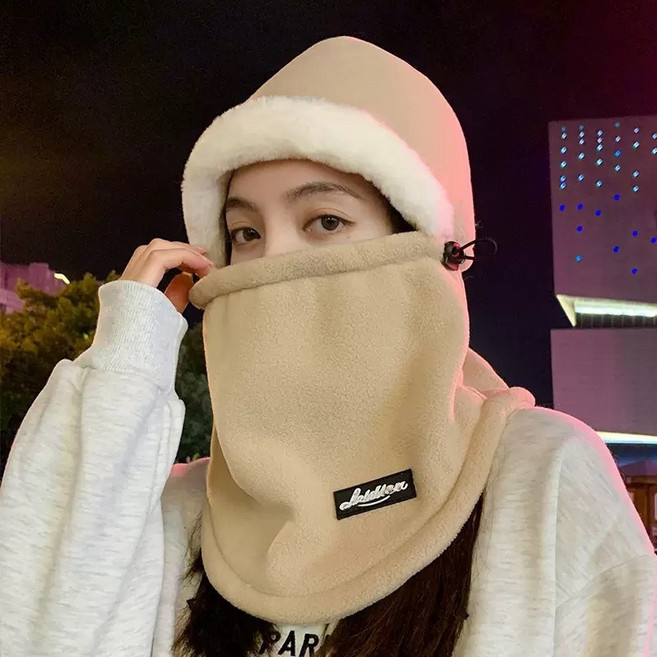 Tiffy 겨울 후드 넥워머 프리미엄 방한 바라클라바