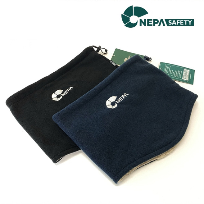 네파세이프티 방한 넥워머 넥게이터 방한버프 겨울목토시 방한멀티스카프, 네이비, 1개