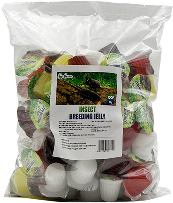 파이브오션 곤충젤리, 혼합색상, 100개