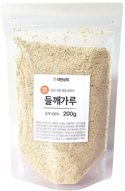 50년전통대현상회 고운 들깨가루 (탈피), 200g, 1개