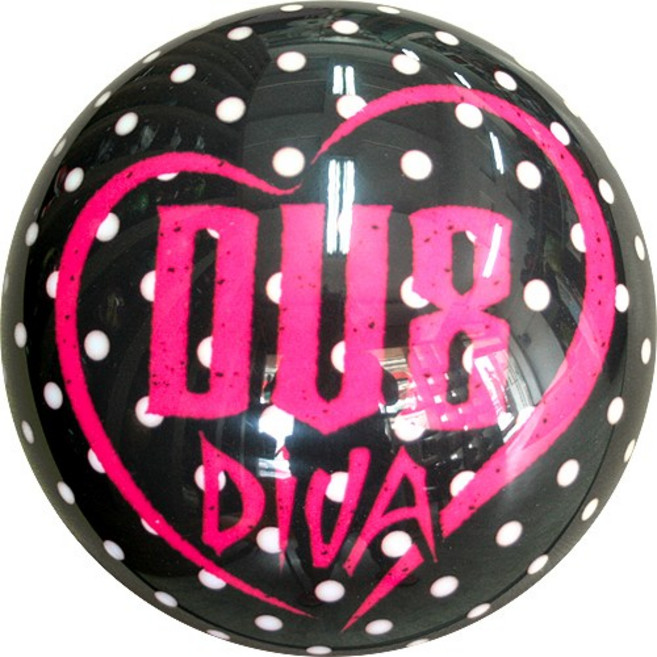 DV8 - 디바 볼링공 볼링볼 하드볼 스페어처리 볼링용품, 12파운드, 1개