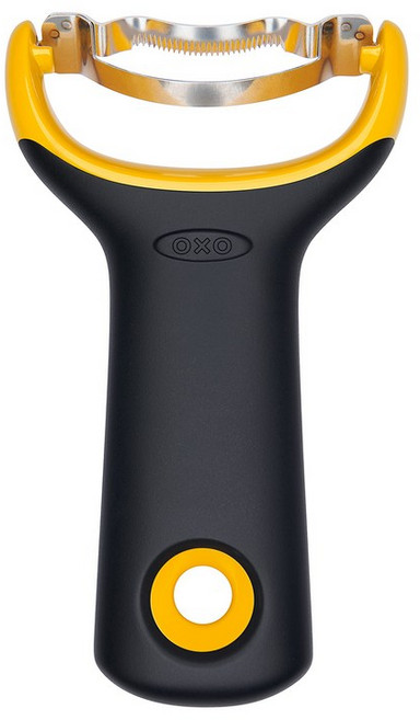OXO 껍질 벗기기 콘 필러 미니 스테인레스 스틸 옥수수 커터, 1개, 상세페이지 참조