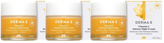 DERMA-E 비타민C 인텐스 나이트 크림 56g 3팩 - 쿠팡