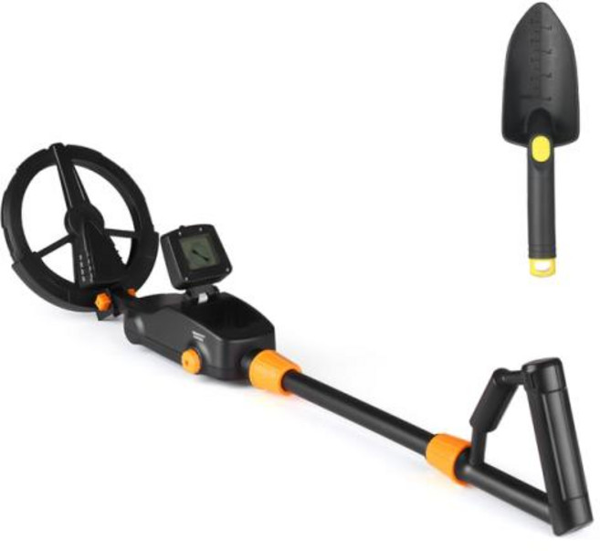 금속탐지기 금속 금 탐지기 휴대용 보물 지하 성인 및 어린이용 탐색 MD1008A, 1개