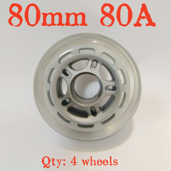 80mm 롤러 휠 스케이트 인라인 76MM 85a 90a, 10 80mm 80a