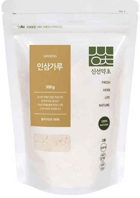 신선약초 4년근 정품 금산 인삼가루, 300g, 1개
