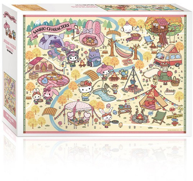 산리오캐릭터즈 가을캠핑 500pcs - SAN-A05-056