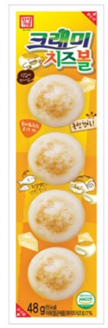 한성기업 크래미 치즈볼, 48g, 2개