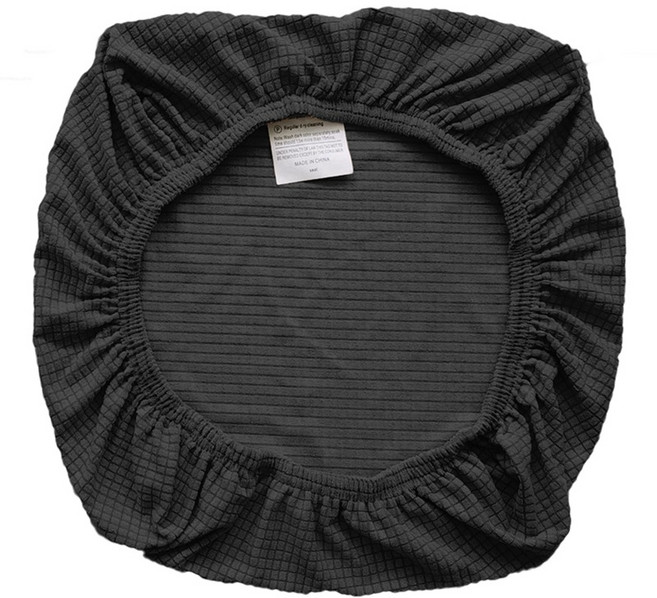 파크피아 생활방수 고탄력 의자시트 좌판커버, 블랙