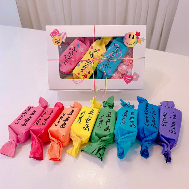 나나제과 크리스마스 쿠키 버터바 8종 수제쿠키 선물세트 답례품 당일생산원칙, 750g, 1개