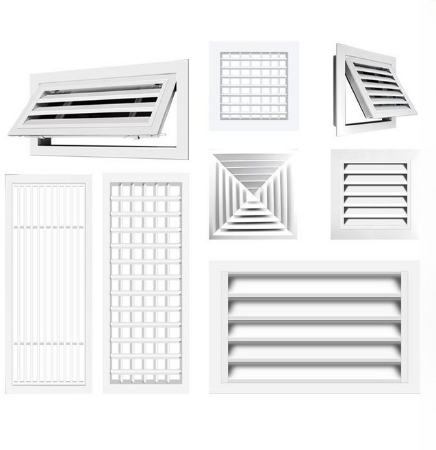 실외기 루버창 갤러리 시스템 에어컨 통풍구 그릴 창 환기구 커버 셔터 배출구, 힌지오픈형(200x200), 1개