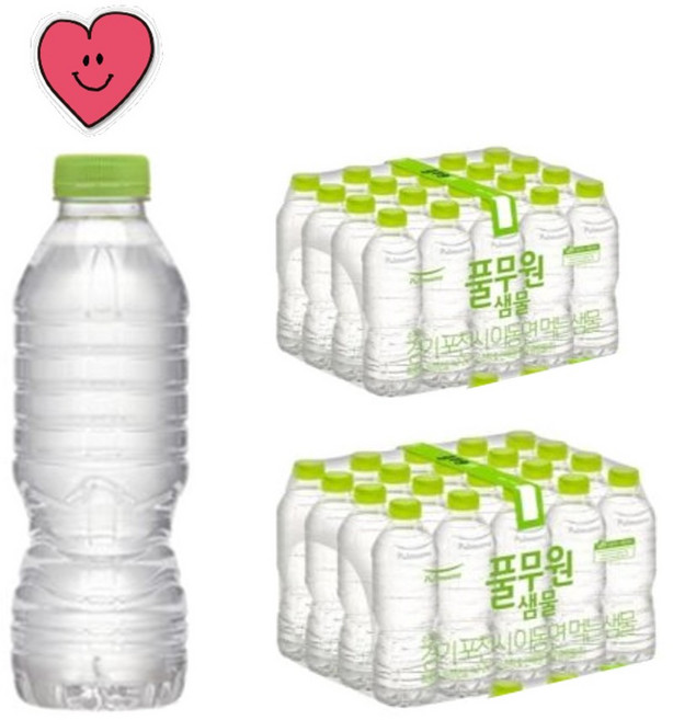 풀무원샘물 330ml 생수, 40개