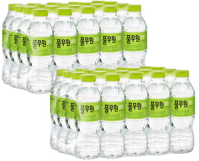 풀무원 샘물 330mL x 40pet, 40개