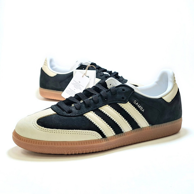 [매장정품] 아디다스 스니커즈 삼바 OG 발편한 남여공용 천연가죽 운동화 코어블랙