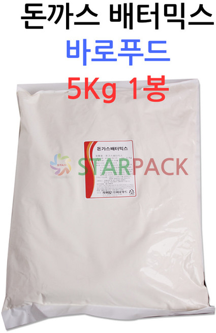 돈까스 배터믹스 5kg 1봉 바로푸드 베타믹스 튀김옷, 1개