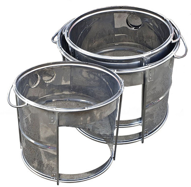 아궁이 스텐 솥티 32호 ~ 70호 화덕 가마솥 솥걸이 솥화덕 소각로 야외