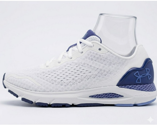 [언더아머_스포츠] 기능성 운동화 여성 탄소 고무 HOVR 쿠셔닝 경량 러닝화 TM3026128 메쉬어퍼 통기성 3D 삭라이너 런닝화