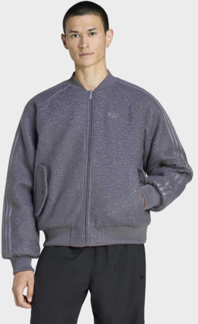 아디다스 ADIDAS 리버서블 슈퍼스타 봄버 자켓 재킷 - 그레이 KR7618 201827