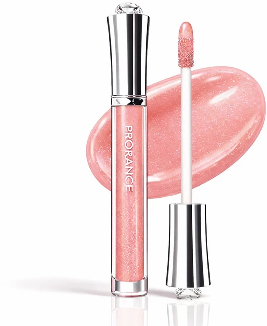 프로랑스 써니글램 립글로스 3.6g SPF10 물광 글로시 펄 촉촉 레이어링 립, 2개, PK8 피치로즈 (코랄피치핑크) - 쿠팡