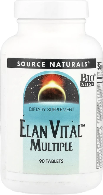 소스네츄럴스 Elan Vital 멀티플 90 정, 6개, 90정 - 쿠팡