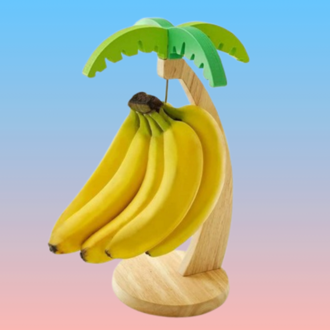 고급 원목 바나나걸이 우드스텐 바나나거치대, 1개, 나무