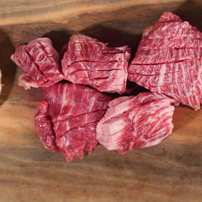 안동한우 최고급 1등급 냉장 포갈비 구이, 1개, 200g