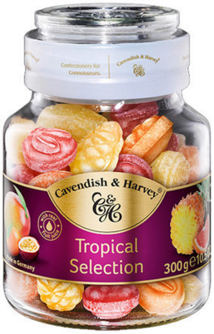 캐빈디쉬앤하비 트로피칼 셀렉션, 300g, 16개